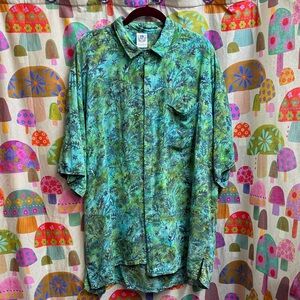 Hamakua S/S Men’s Button Down Shirt. XL